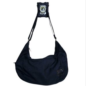 ⚠️Adidas Black Deoron‎ Label Shoulder Bag Adjustable Strap